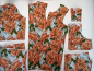 Preview: sweat stoff goldblumen