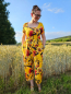 Preview: Papierschnittmuster Jumpsuit ADELE , Gr. 34- 50 - optional mit gratis Ebook