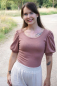 Preview: Rib Jersey: Russet