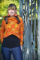 Preview: French Terry Stoff Eigenproduktion: Indian Summer