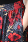 Preview: Moulin La Nuit , French Terry, Eigenproduktion von Graustufen-Stoffe