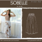 Preview: SOBELLE Jerseyrock PDF Schnittmuster / Midirock Schnittmuster 34-50