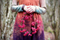 Preview: The Wood, Peaceful Evening, Premium Sommersweat / French Terry, exklusive Eigenproduktion von Graustufen-Stoffe