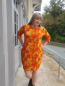 Preview: French Terry Stoff Eigenproduktion: Indian Summer