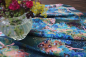 Preview: Eigenproduktion Hortensien French Terry,  Holly Magic von Graustufen-Stoffe