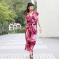 Preview: Weicher Jersey Stoff im Boho Stil