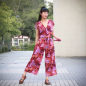 Preview: Weicher Jersey Stoff im Boho Stil