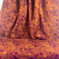 Preview: Arya cognac, Sommersweat / French Terry, exklusive Eigenproduktion von Graustufen-Stoffe