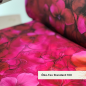 Preview: Bio Viskosejersey mit Überbreite (Stoffbreite ca. 170 cm): Eigenproduktion Blossom Berry (Bordüre) von Graustufen-Stoffe