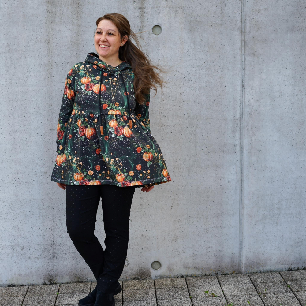 Basichoodie Paula GR. 34 BIS 46 EBOOK UND SCHNITTMUSTER