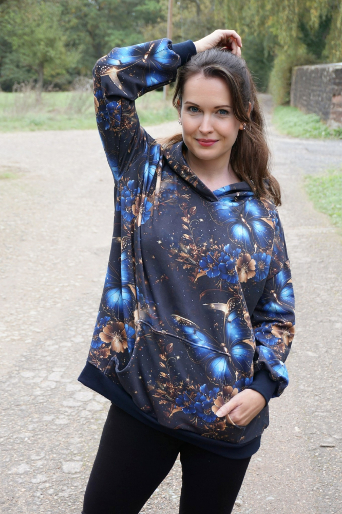Schnittmuster Hoodie „Katya“ als E-Book