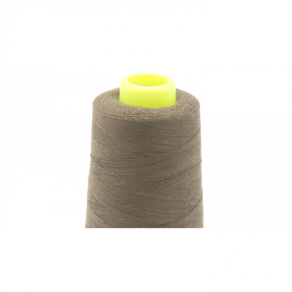 Taupe, Overlockgarn, 3.000 Yards Spule