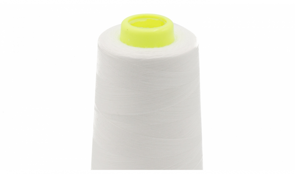 Off White, Overlockgarn, 3.000 Meter Spule