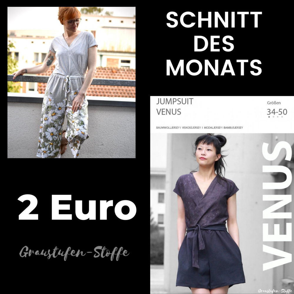 Schnitt des Monats: PDF-Schnittmuster Jumpsuit Venus, GR. 34-50