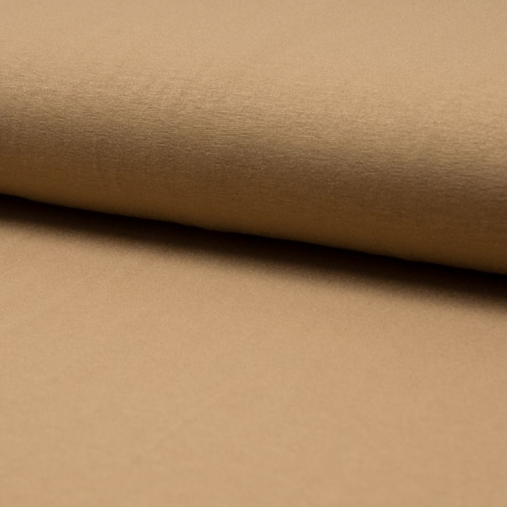 Viskose Jersey, camel
