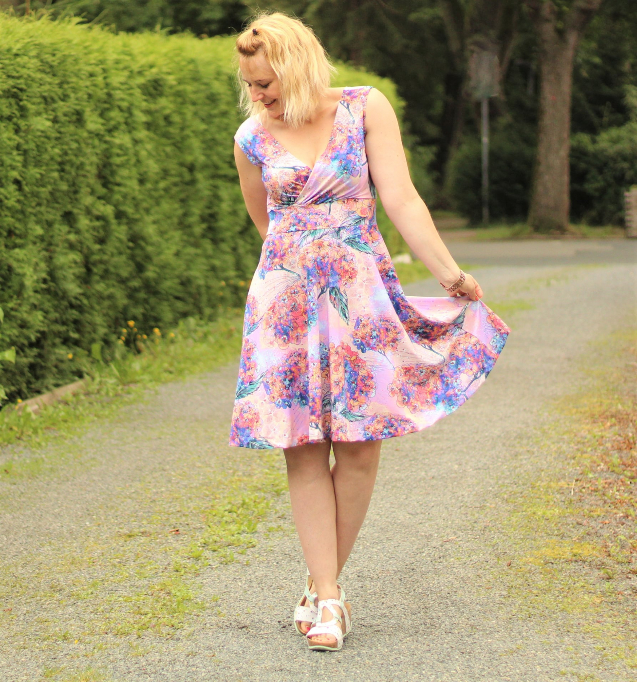 LADIESDRESS SOPHIE,  GR. 34-50  EBOOK UND SCHNITTMUSTER