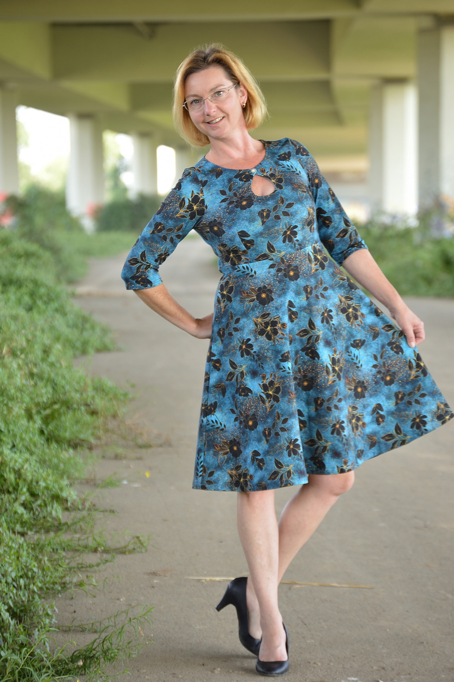 EVERYDAY-DRESS ATHENA,  GR. 34-50  EBOOK UND SCHNITTMUSTER