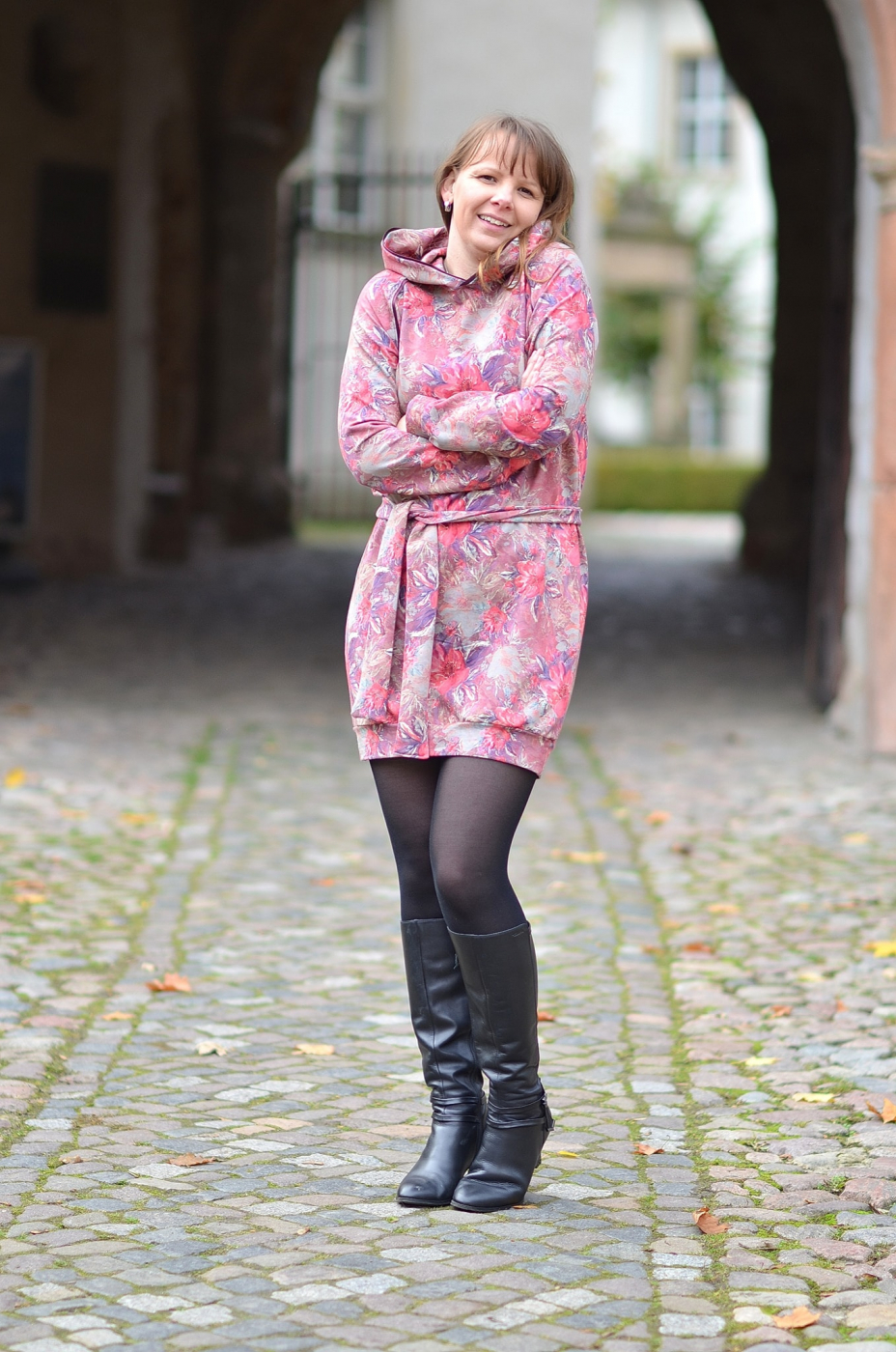 Raglan-Hoodiekleid BJÖRK,  GR. 34-50  EBOOK UND SCHNITTMUSTER