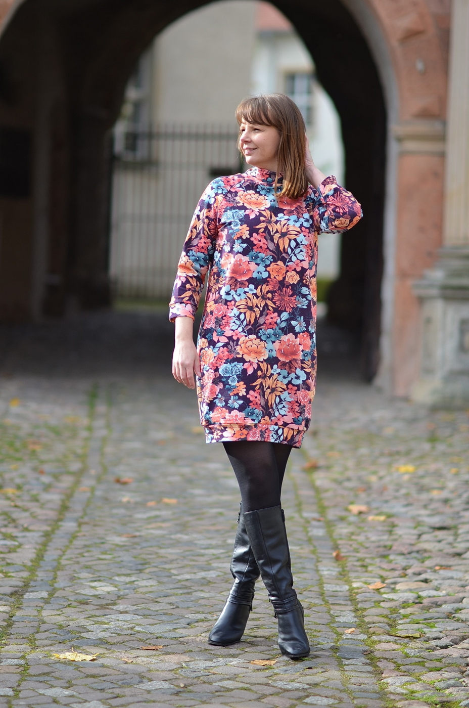 Raglan-Hoodiekleid BJÖRK,  GR. 34-50  EBOOK UND SCHNITTMUSTER