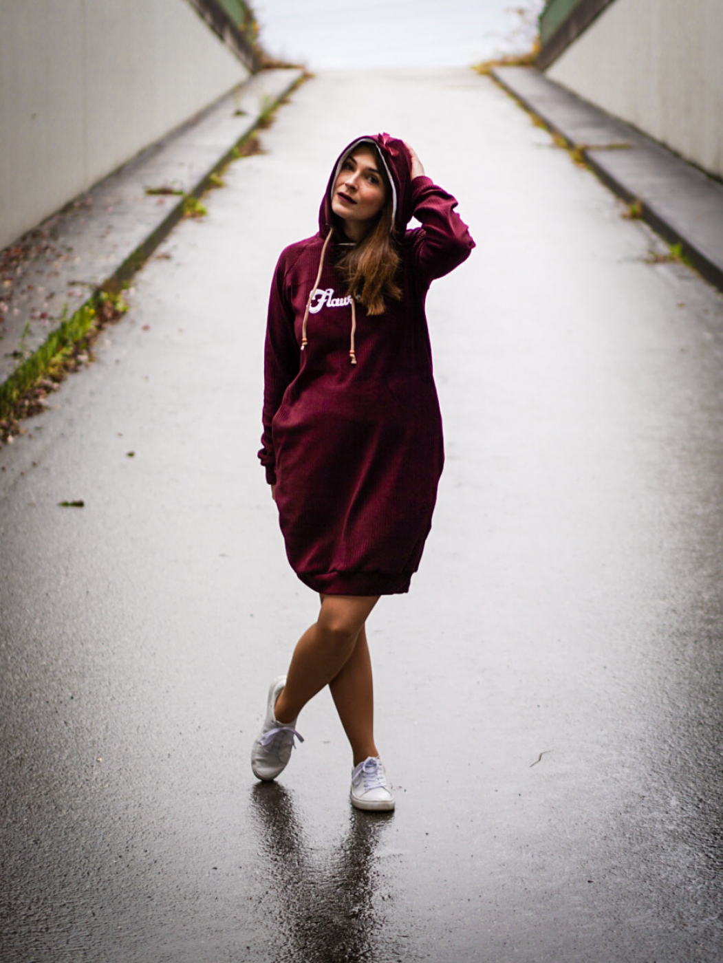Raglan-Hoodiekleid BJÖRK,  GR. 34-50  EBOOK UND SCHNITTMUSTER