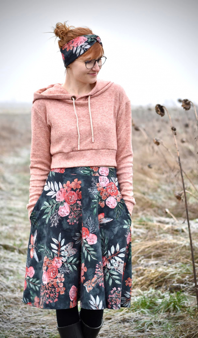Basichoodie Paula GR. 34 BIS 46 EBOOK UND SCHNITTMUSTER
