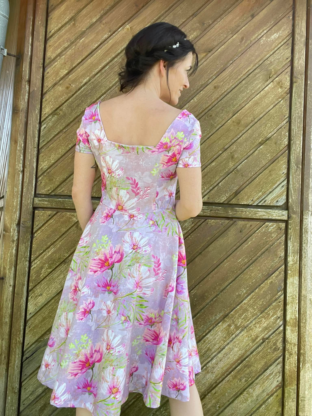 Papierschnittmuster Vintage-Kleid Aurora