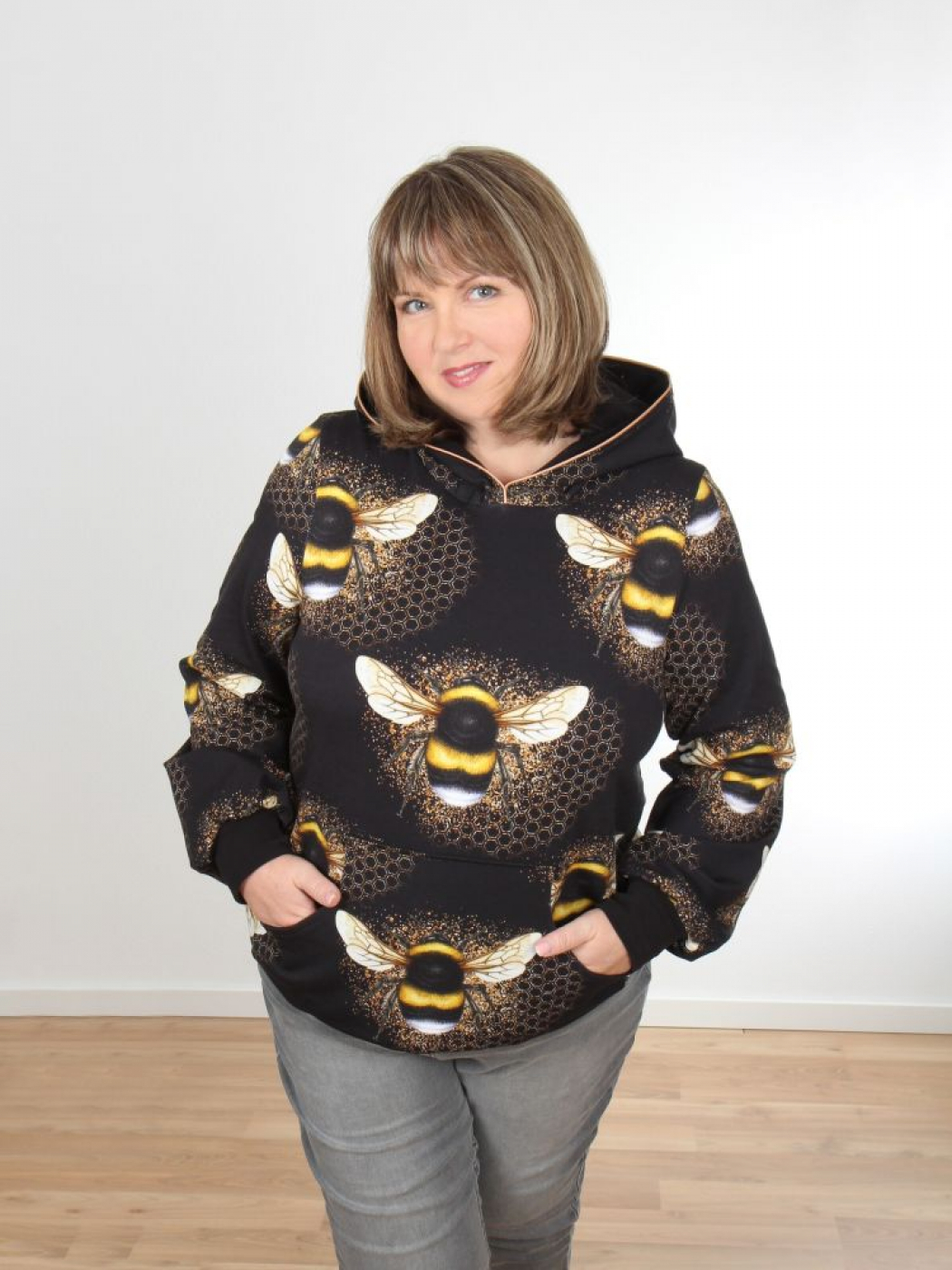 French Terry Sweatstoff Eigenproduktion: Bohemian Beauty