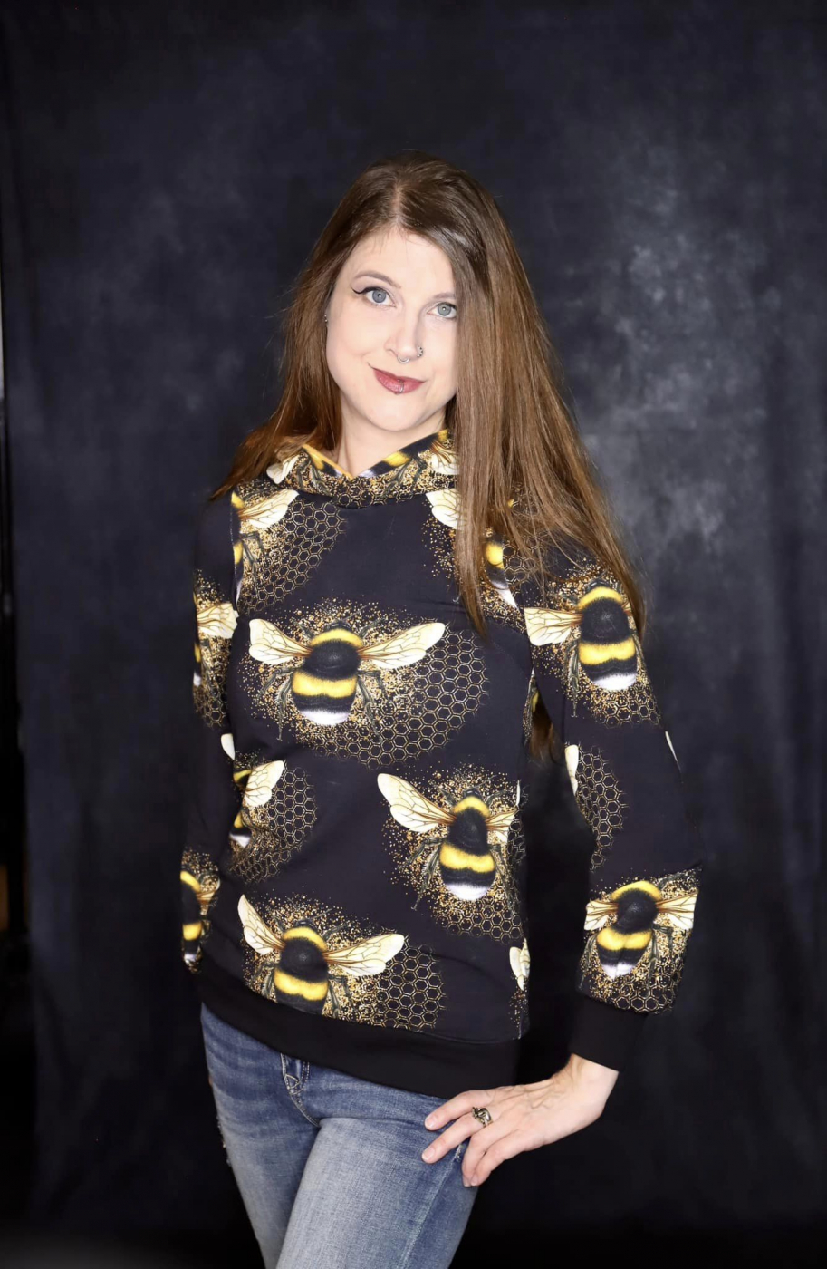 French Terry Sweatstoff Eigenproduktion: Bohemian Beauty