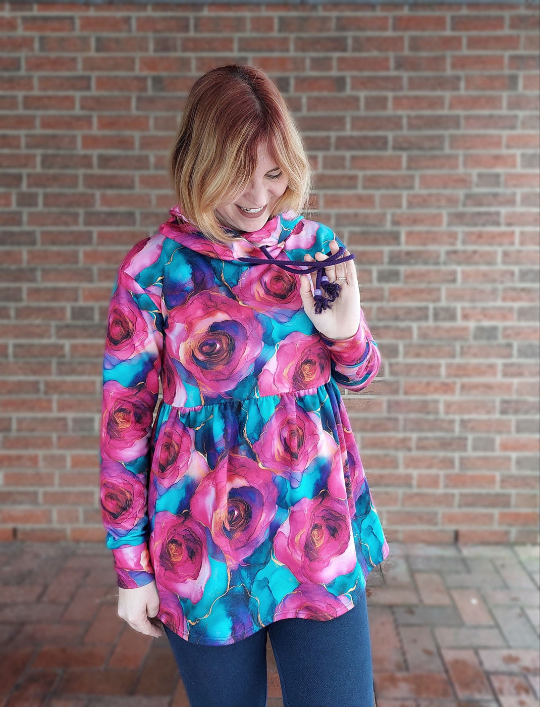 Basichoodie Paula GR. 34 BIS 46 EBOOK UND SCHNITTMUSTER