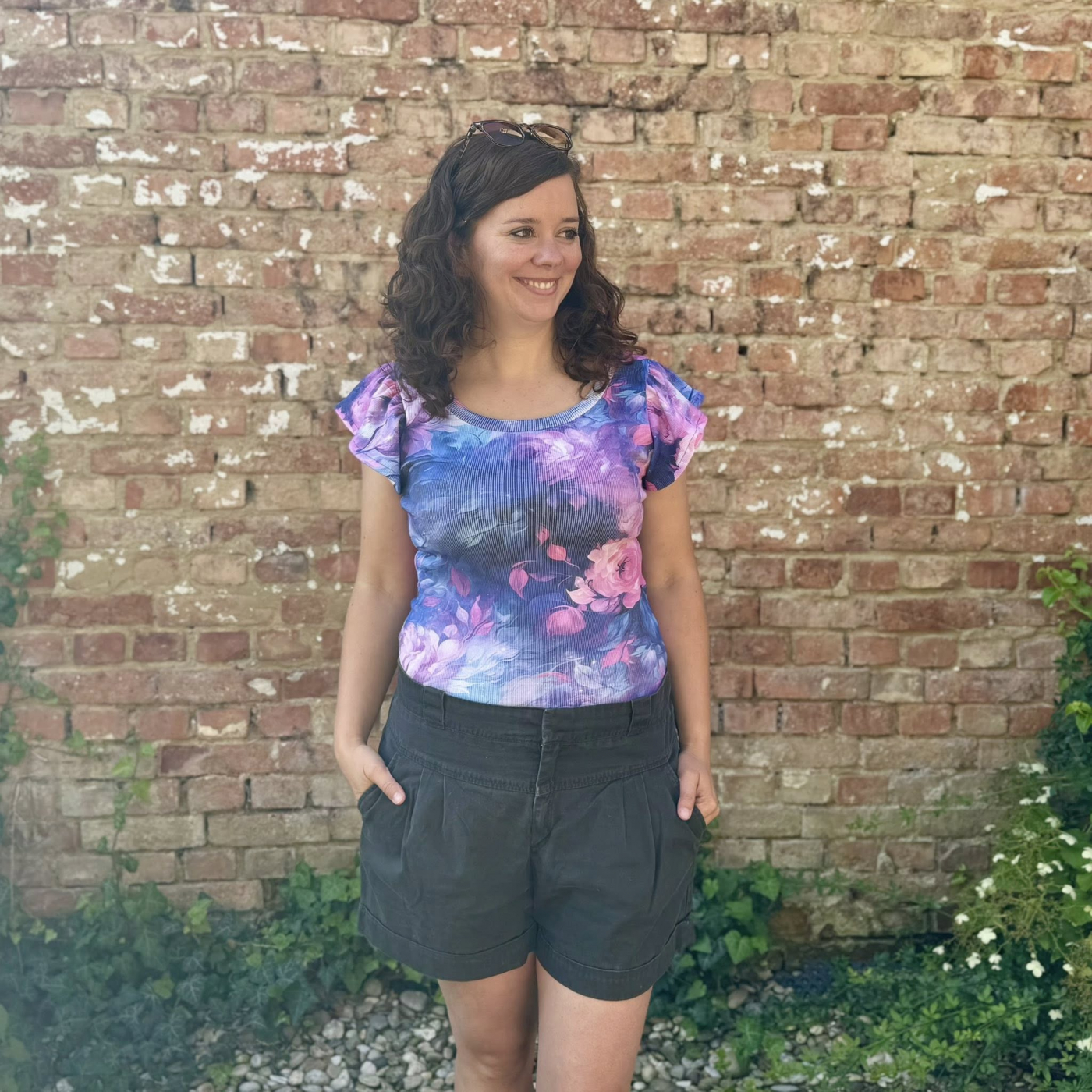 Schnittmuster Rib-Shirt  „Ronja"  als Ebook