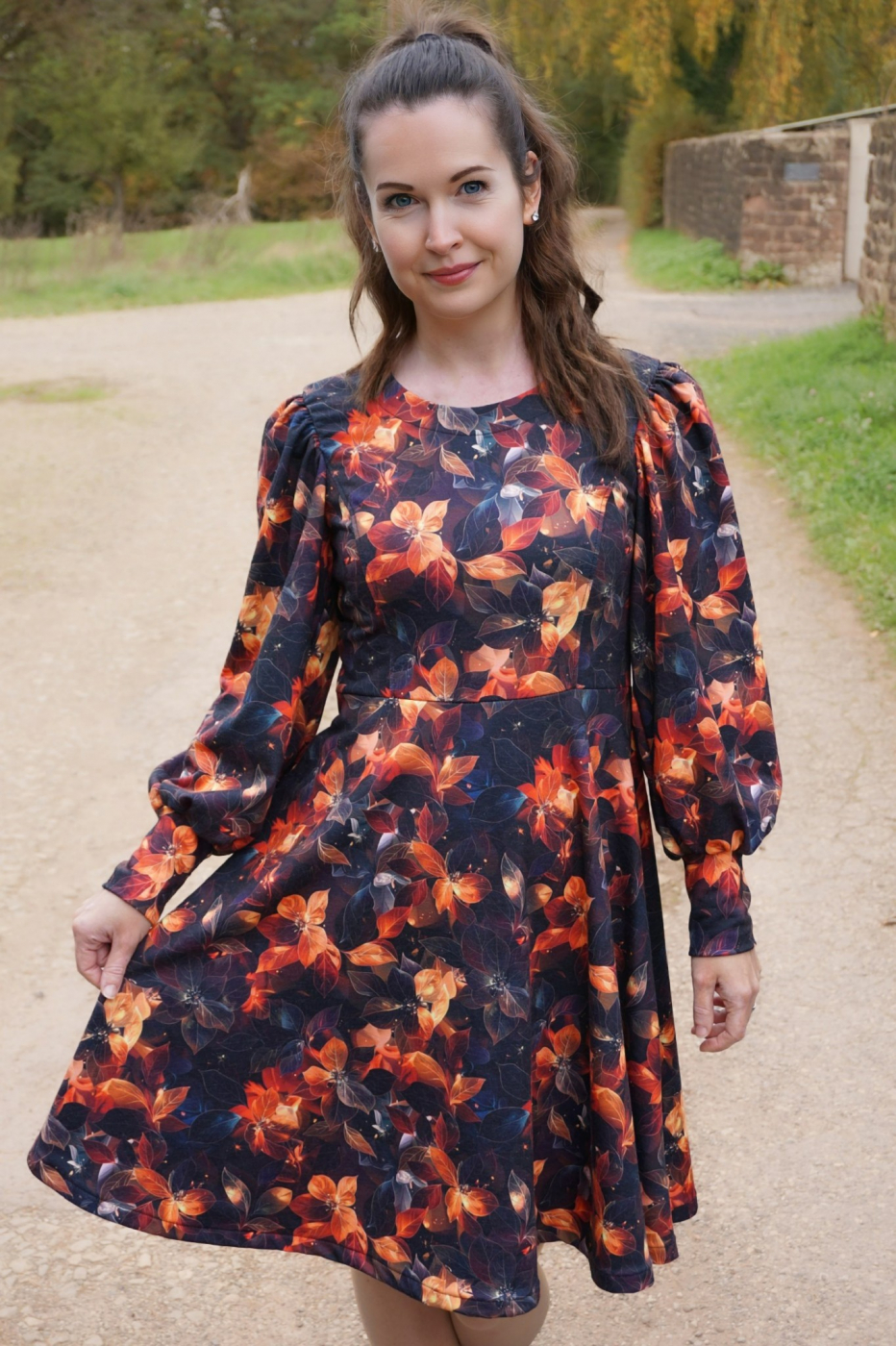 Schnittmuster Kleid  „Grace"  als Ebook