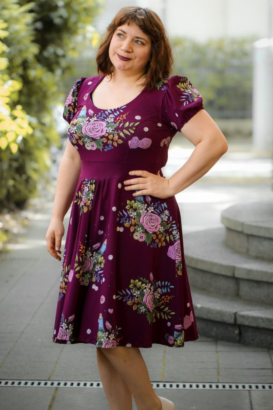 Eigenproduktion Sewing Love von Graustufen-Stoffe auf Baumwolljersey