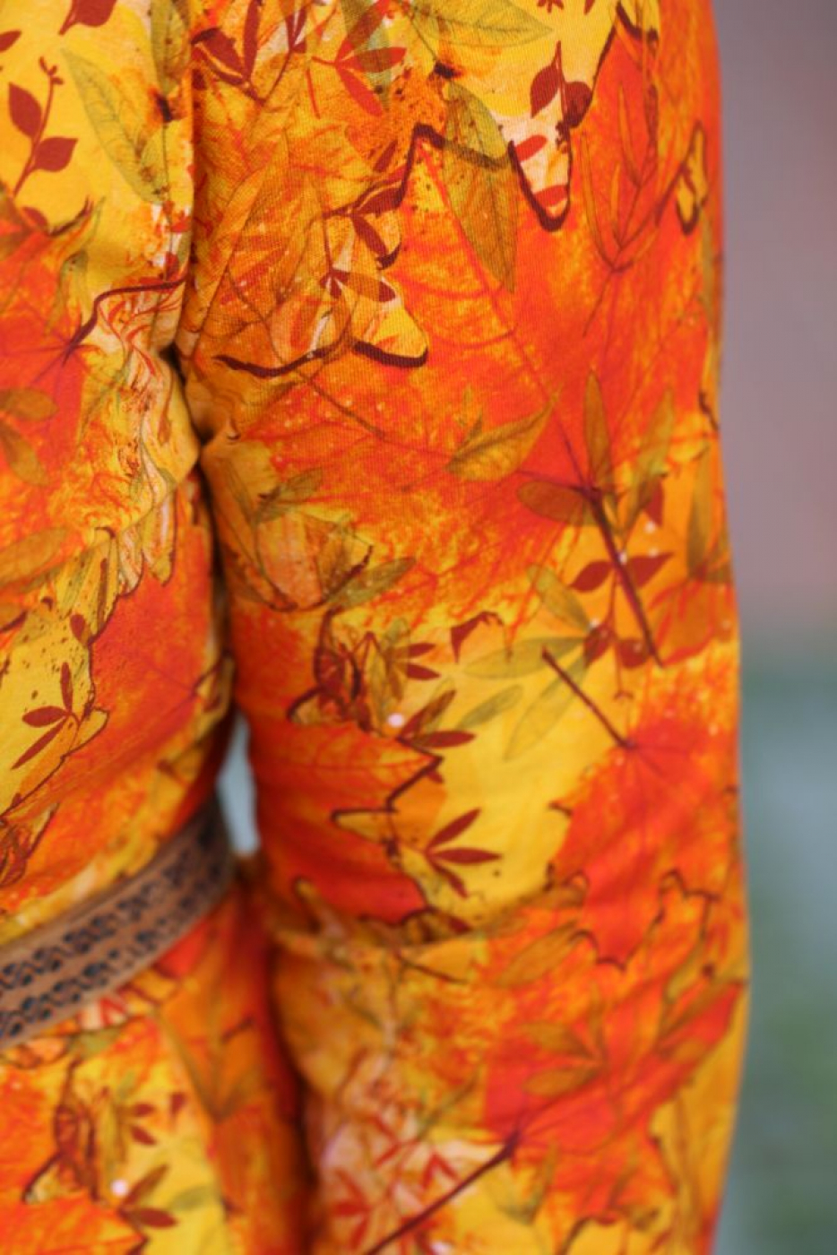 French Terry Stoff Eigenproduktion: Indian Summer