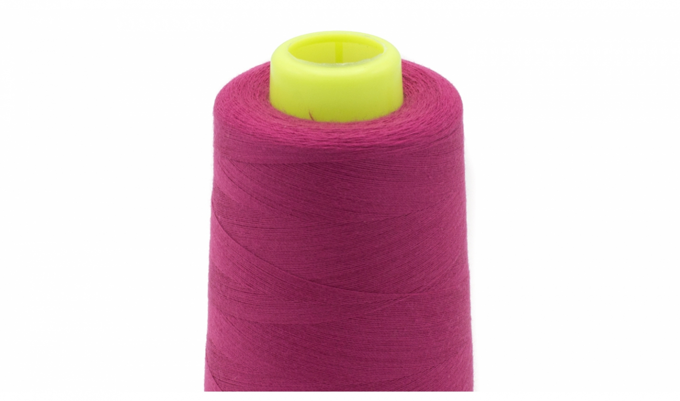 Fuchsia, Overlockgarn, 3.000 Meter Spule