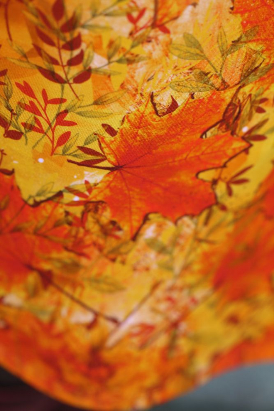 French Terry Stoff Eigenproduktion: Indian Summer