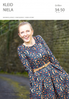 Papierschnittmuster: Kleid Niela in den Gr. 34 - 50, optional mit Gratis Ebook