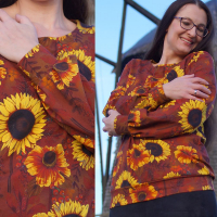 French Terry Sweatstoff Eigenproduktion: Blommer